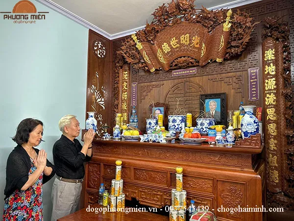 Cách đặt và hướng đặt bàn thờ đẹp chuẩn phong thuỷ.