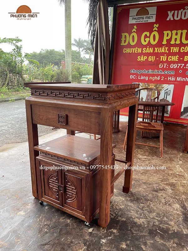 bàn thờ gỗ đơn giản đẹp