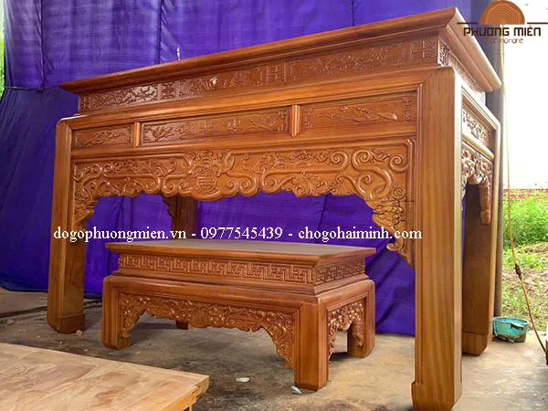 mẫu bàn thờ như ý