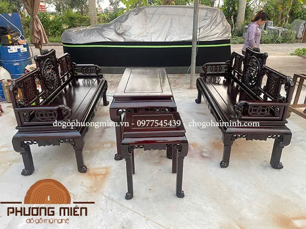 trường kỷ phúc thọ gỗ gụ