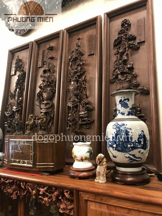 tranh tứ bình đẹp nhất hiện nay