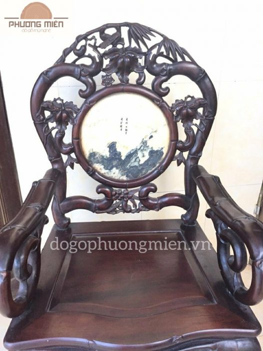 địa chỉ mua Bộ bàn ghế trúc dưa gỗ gụ