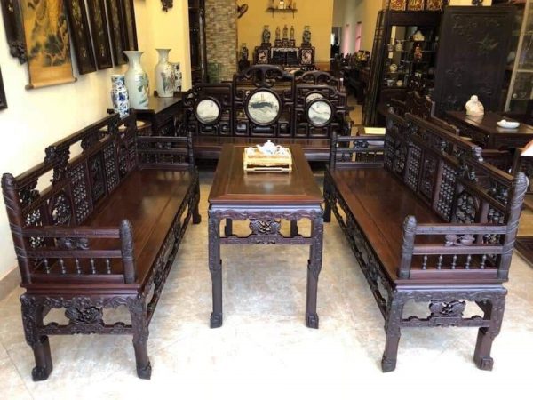 Trường kỷ con tiện huế vân khúc hàng đại