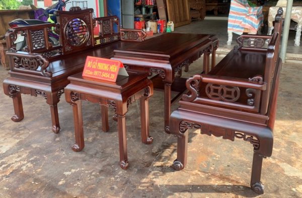 Trường kỷ thọ gỗ gụ đẹp