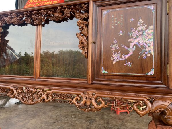 Tủ chè gỗ gụ ta đẹp