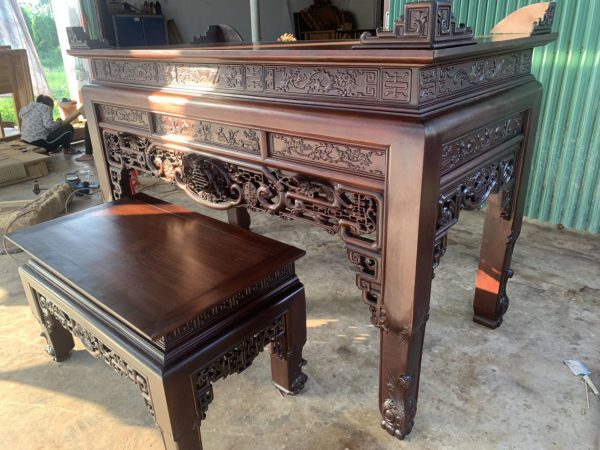 bàn thờ gỗ gụ