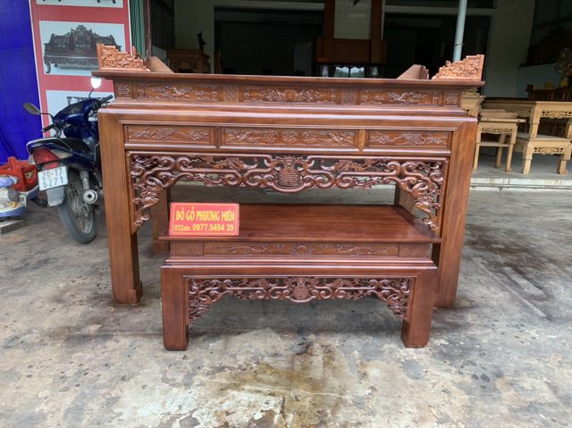 Bàn thờ gỗ gụ đẹp