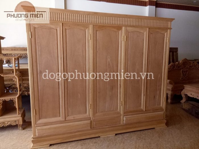 địa chỉ đóng tủ áo 5 buồng đẹp chất lượng