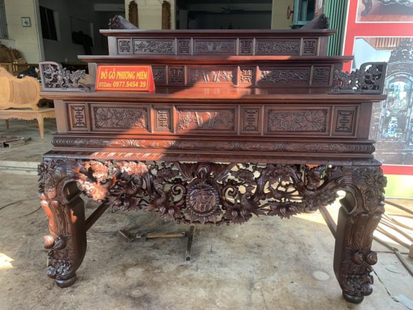 Bàn thờ án gian gỗ gụ