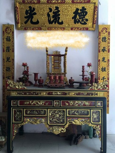 Bàn thờ gỗ đẹp