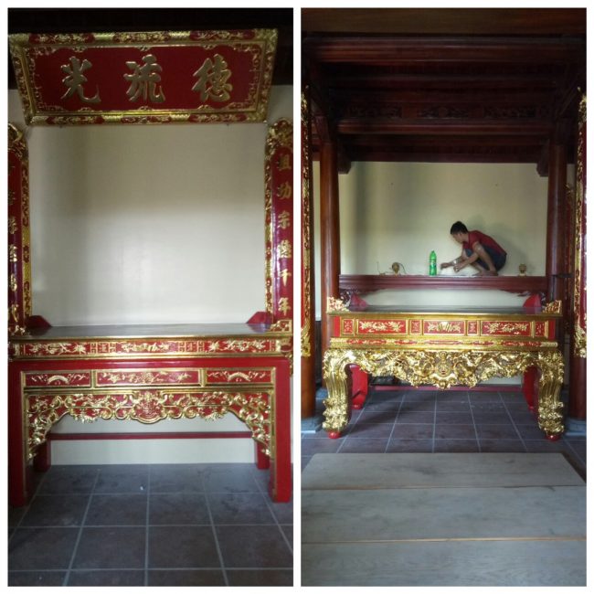 bàn thờ gỗ tại hà nội