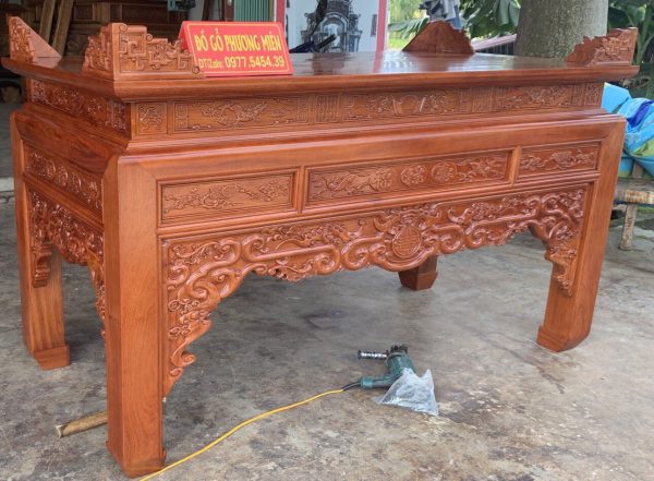 BÀn thờ gia tiên gỗ hương đá