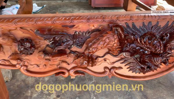 Bàn thờ án gian sập thờ thiếp vàng