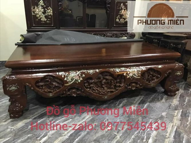 Sập gỗ gụ tại Thanh Hóa