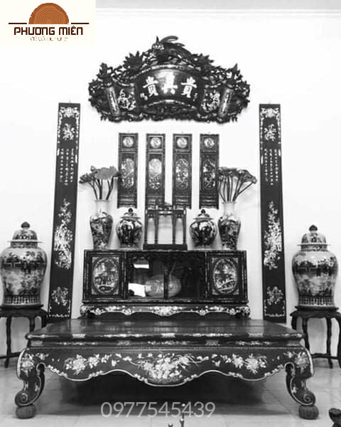 cách chọn mua sập gụ tủ chè đẹp chuẩn