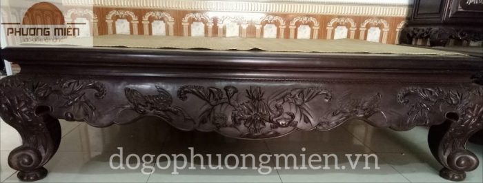 mẫu sập gụ chân quỳ đẹp