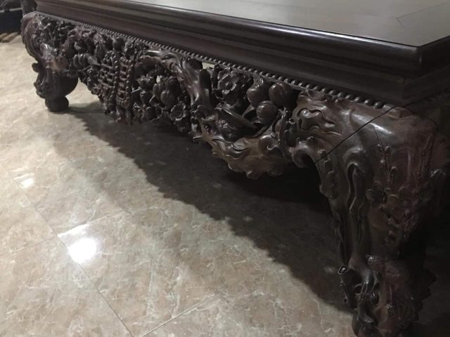 Sập mai thọ cổ gỗ gụ đẹp