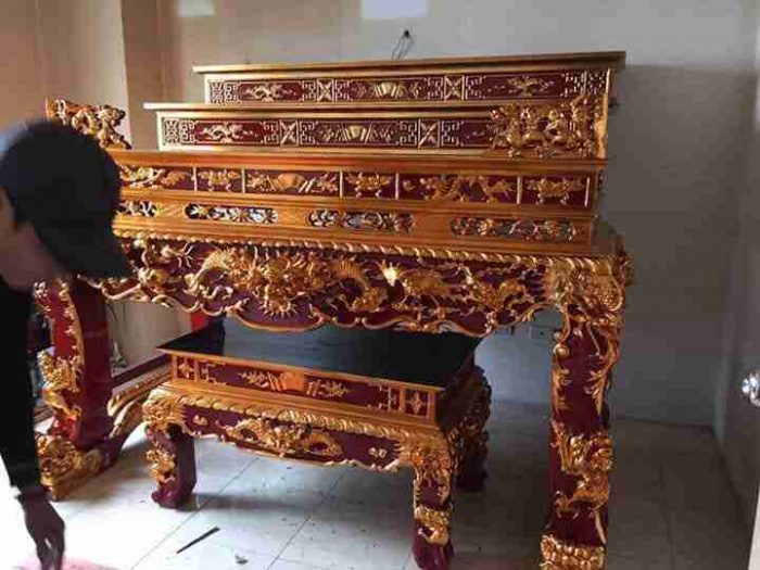 Kích thước sập thờ theo phong thủy