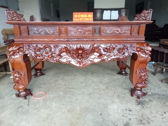 mẫu trang trí sập thờ đẹp