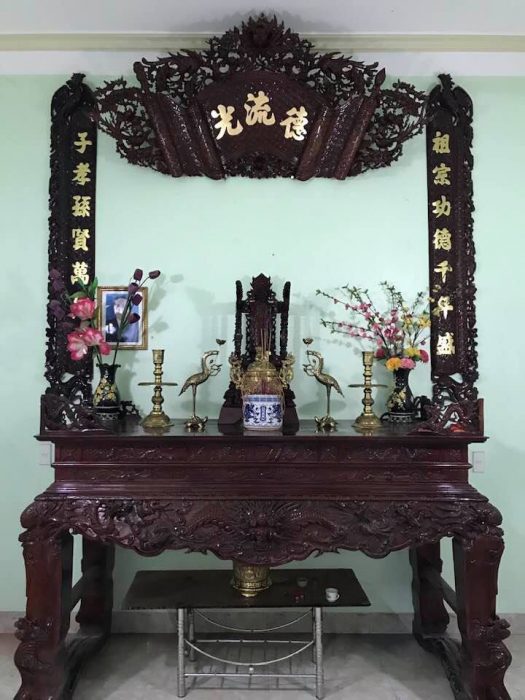 Mua sập thờ gỗ mít ở đâu