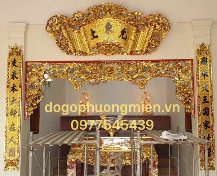 Cửa võng chiều châu gỗ đẹp