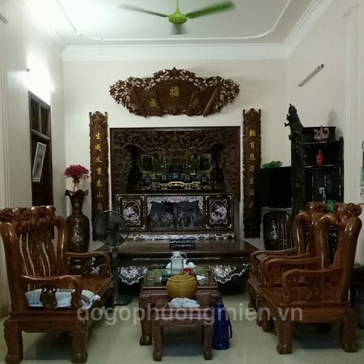 Phòng thòe gỗ tại Thái Bình