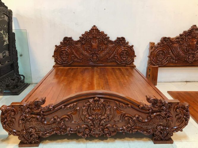 giường gỗ cao cấp