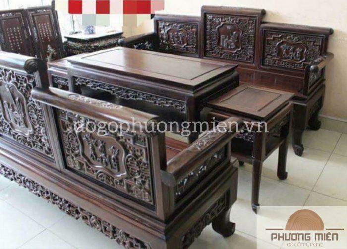 mẫu bàn ghế kiểu cổ tại làng nghề hải minh nam định