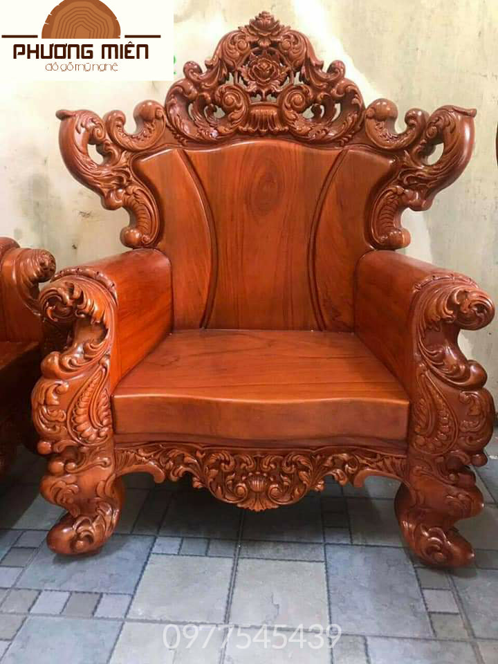 bàn ghế hoàng gia gỗ gõ đỏ