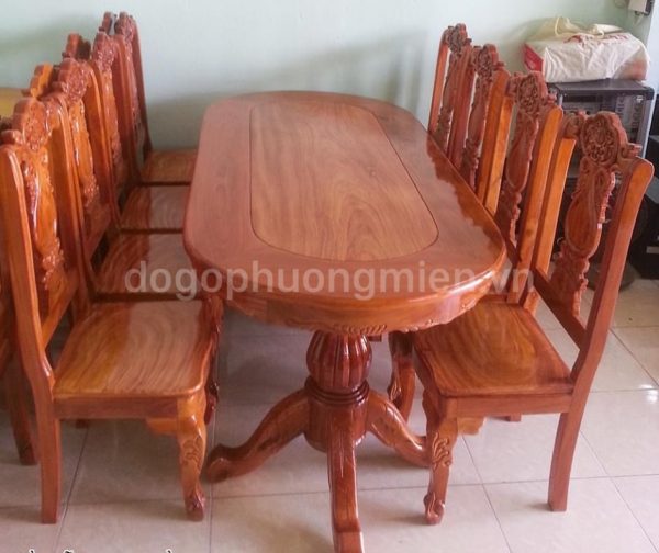 Mẫu bàn ghế ăn gỗ đẹp