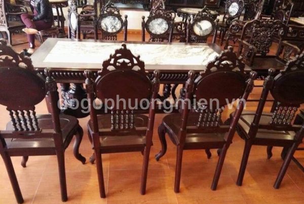 Mẫu bàn ghế ăn gỗ đẹp