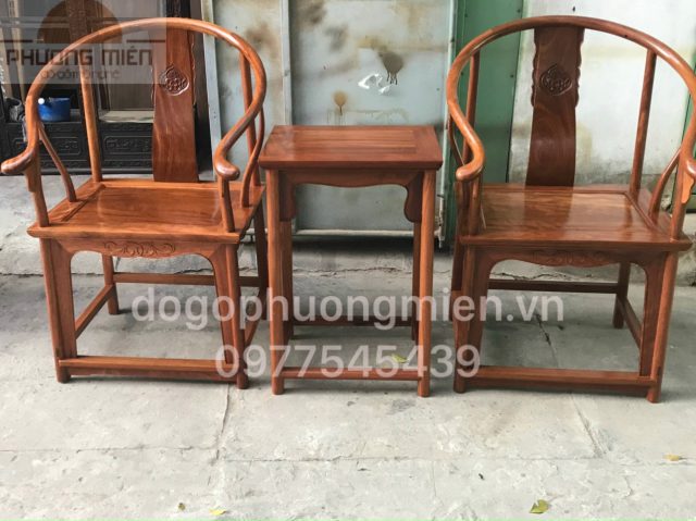 Mẫu bàn ghế gỗ gụ kiểu Trung quốc đẹp.