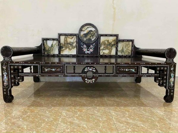 Phương lười gỗ gụ cẩn ốc sà cừ đẹp