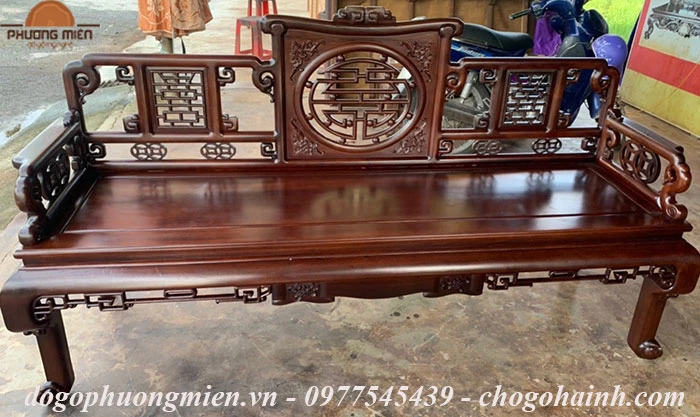 Trường kỷ thọ gỗ gụ mật đẹp