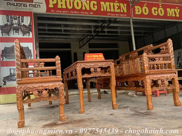 trường kỷ gỗ gụ đẹp